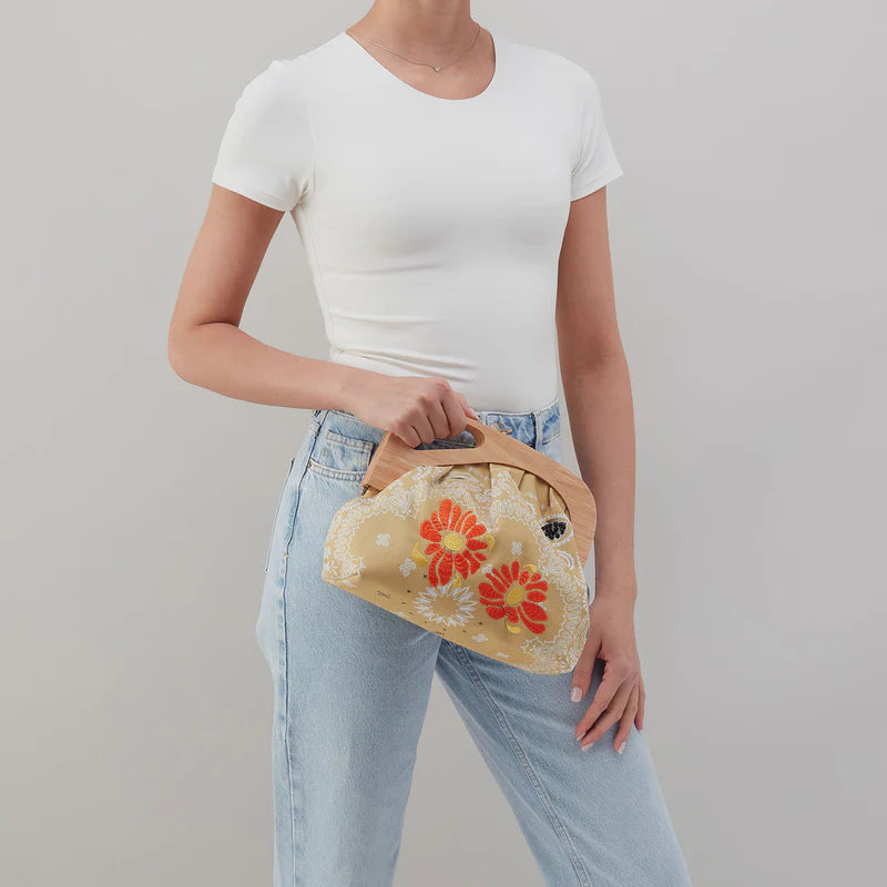Dakota Print Clutch - Sunset Bandana