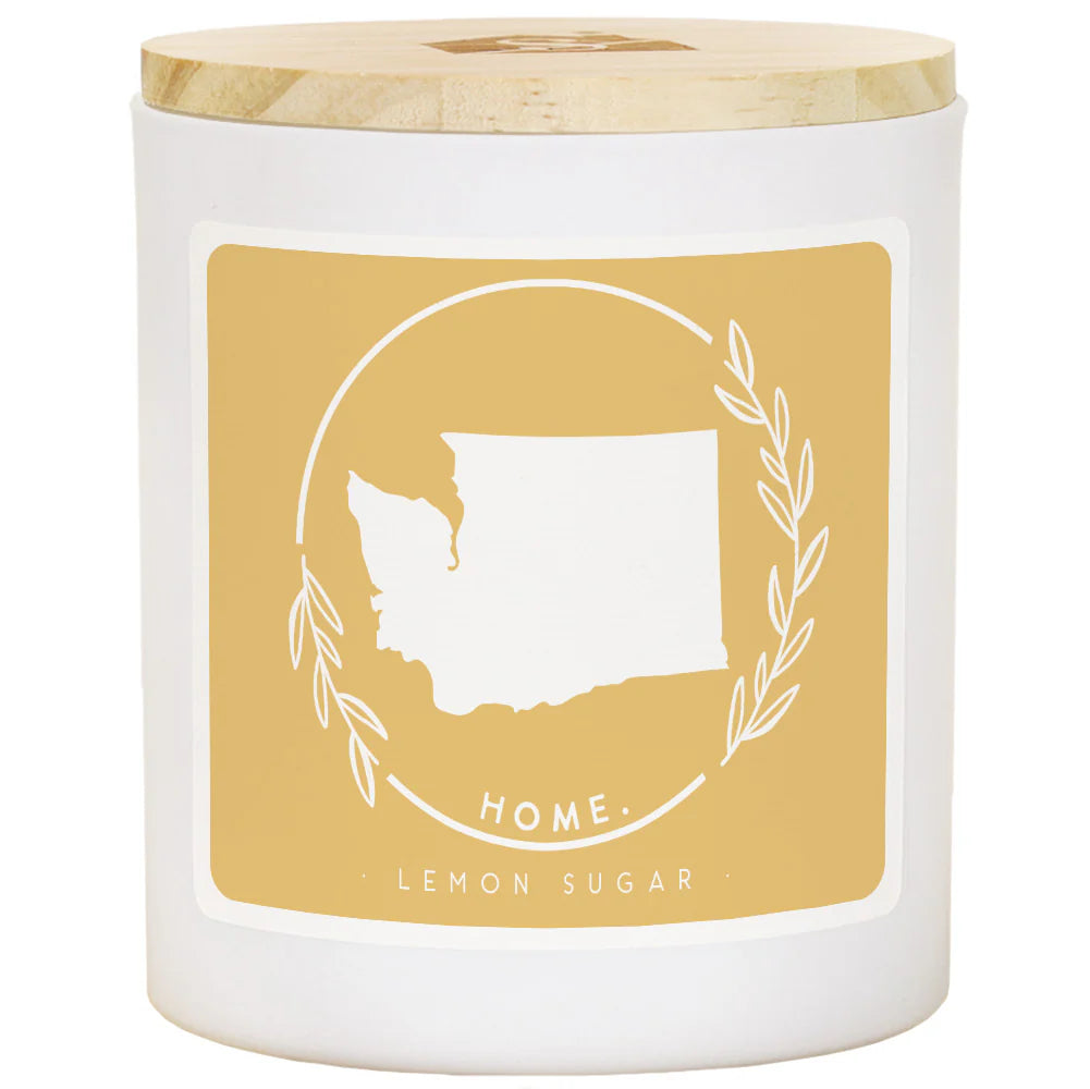 Home Yellow State Candle