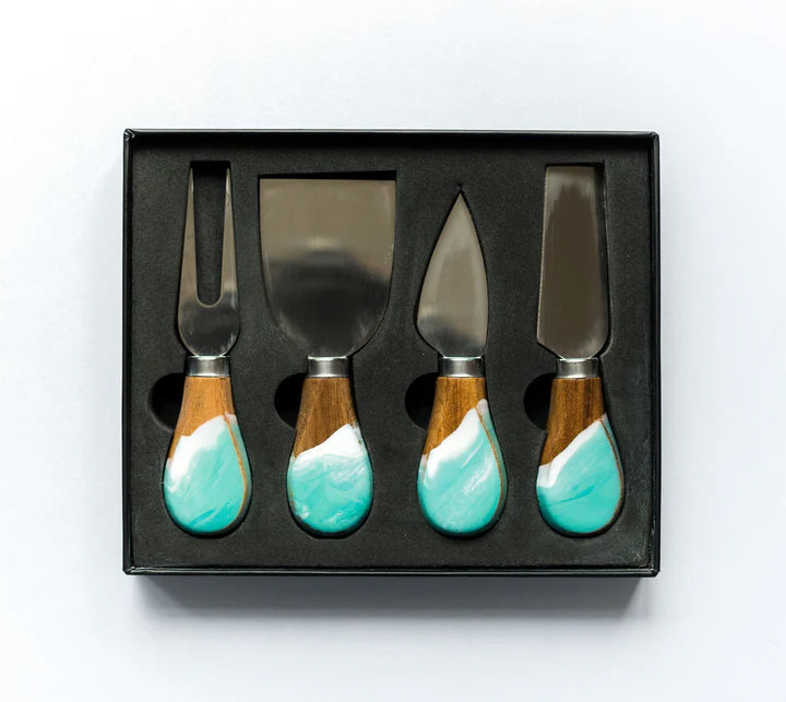 Resin Coated Cheese Knife Set