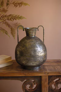 Rustic Metal Urn