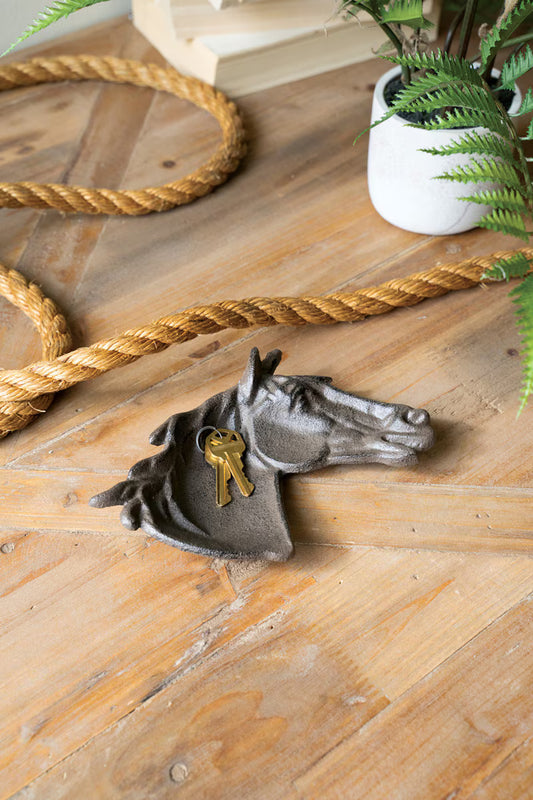 Cast Iron Horse Trinket