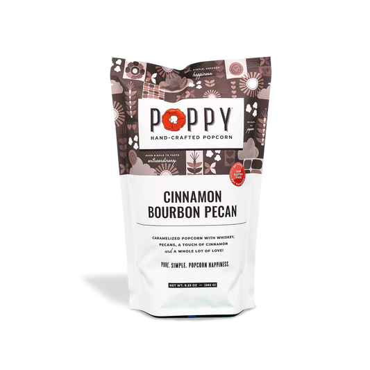 Cinnamon Bourbon Pecan Popcorn