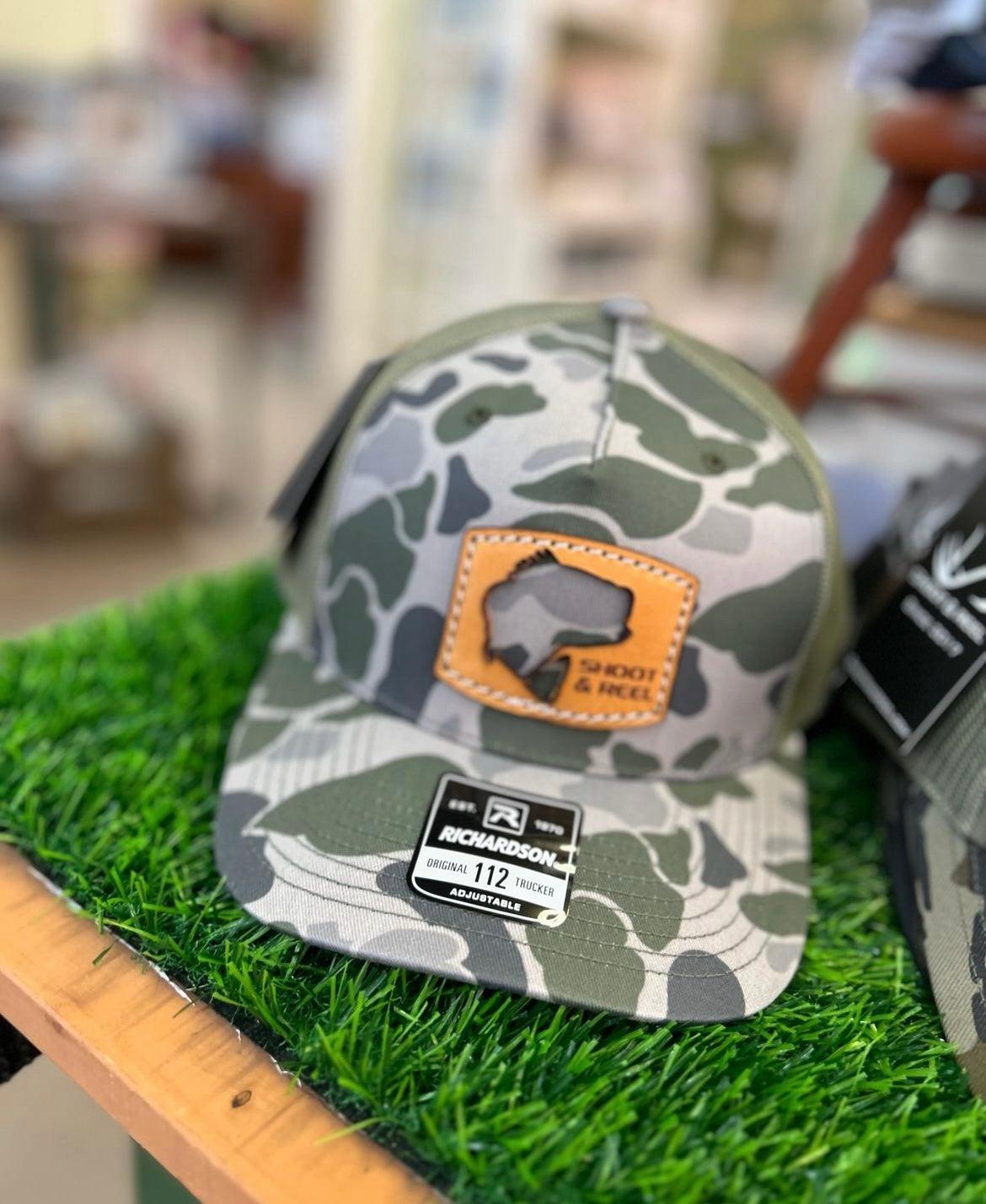 Marsh Duck Camo Bass Patch