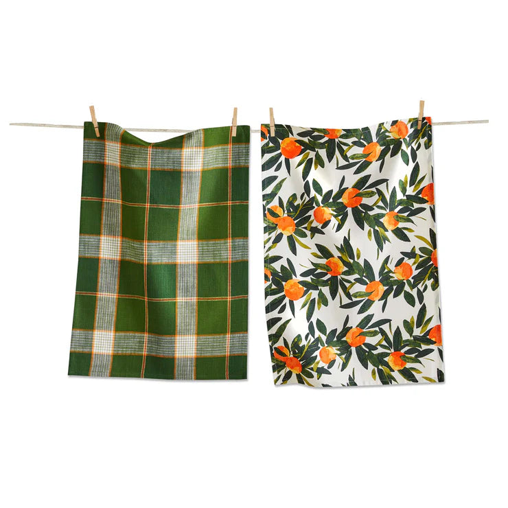 Citrus Grove Dish Towel Set Of 2