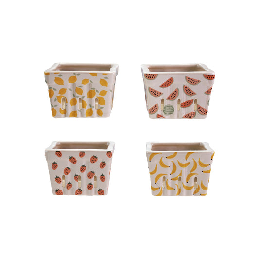 Stoneware Berry Basket Assortment