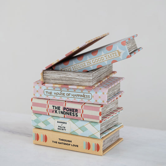 Canvas Book Storage Box
