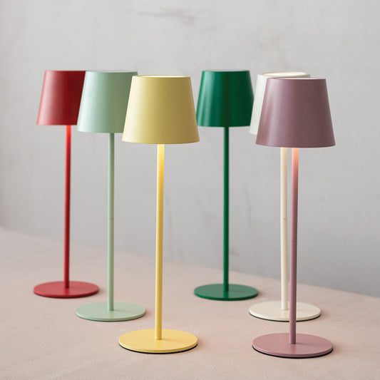 Mint Metal LED Rechargeable Table Lamp
