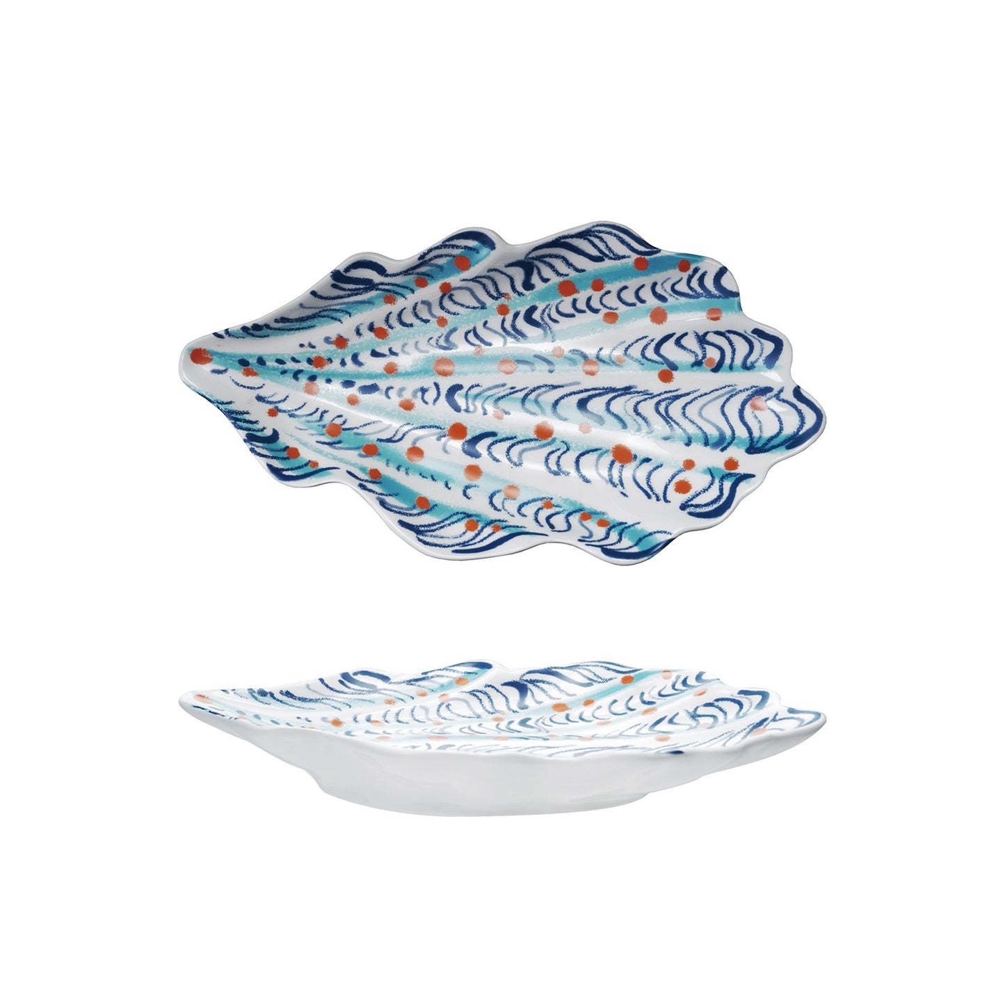 Ceramic Oyster Dish Shell Wall Decor