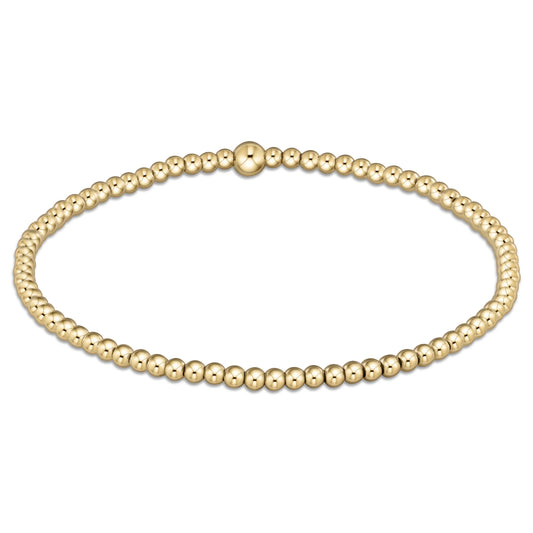 Enewton Extends-Classic Gold 2.5mm Bead Bracelet