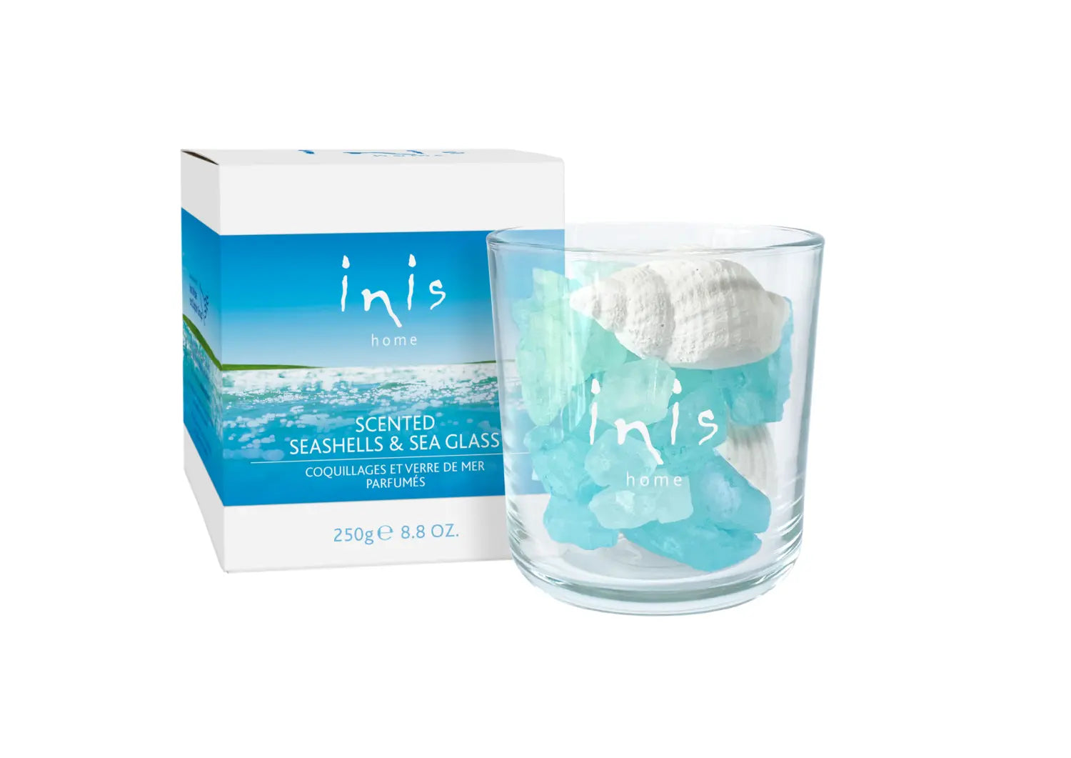 Inis Energy of the Sea Home Scented Seashells & Seaglass
