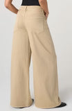 Kit High Rise Wide Leg Jeans - Light Khaki
