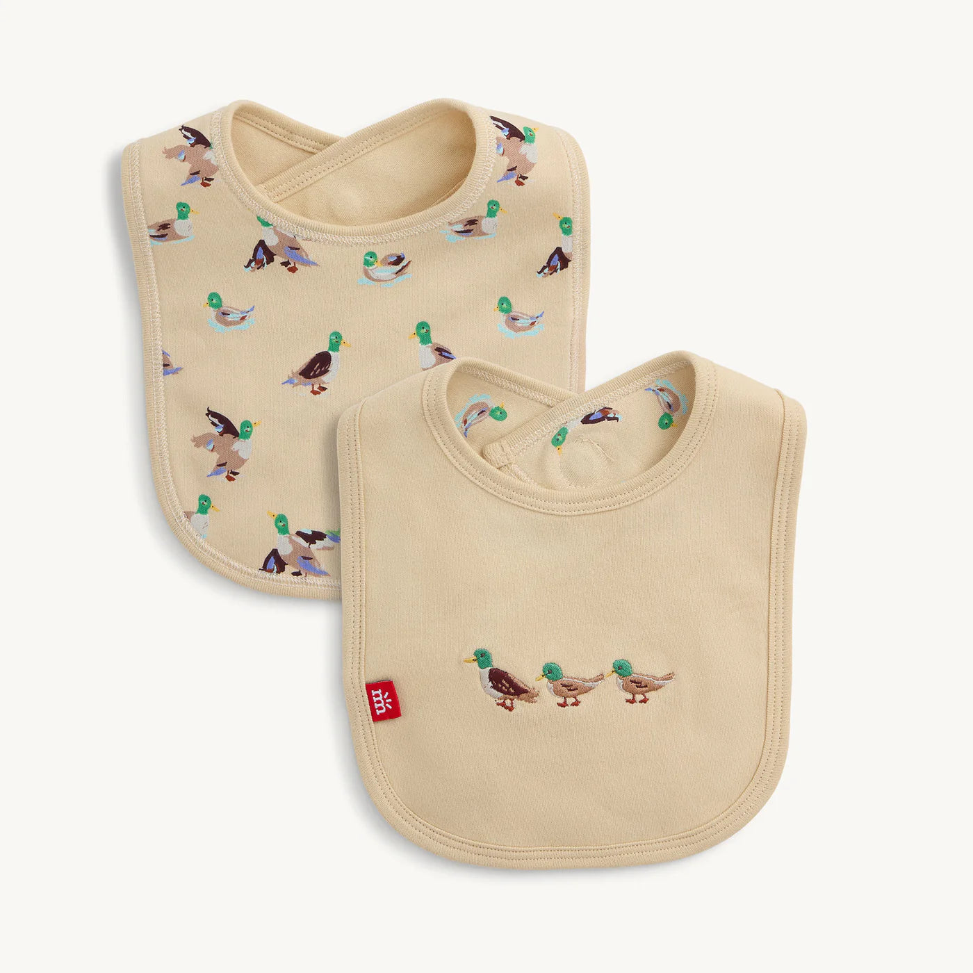 Quack Me Up Organic Cotton Bib Reversible