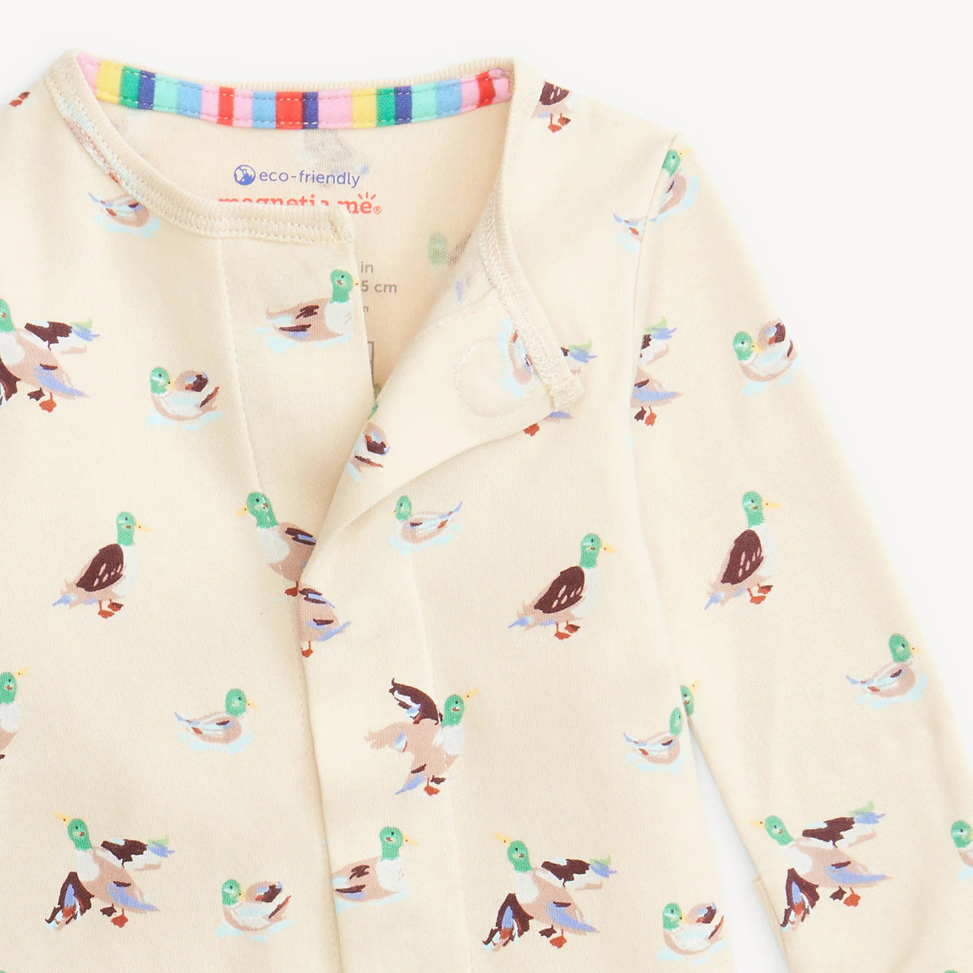 Quack Me Up Organic Cotton Coverall
