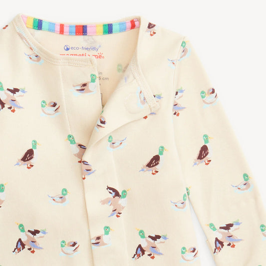 Quack Me Up Organic Cotton Coverall