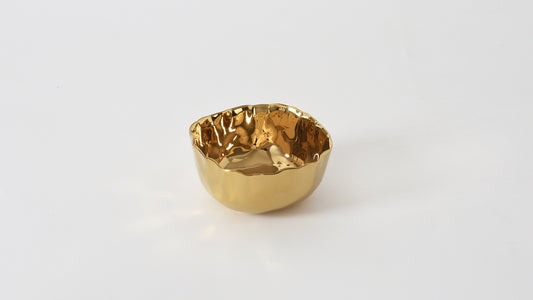 Snack Bowl - Portofino Gold