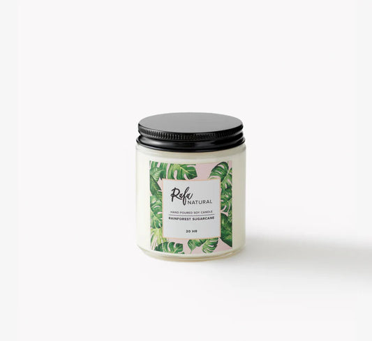 Rainforest Sugarcane 20hr Candle