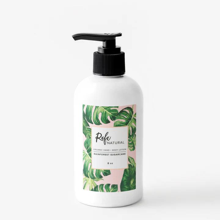 Rainforest Sugarcane Organic Hand & Body Lotion