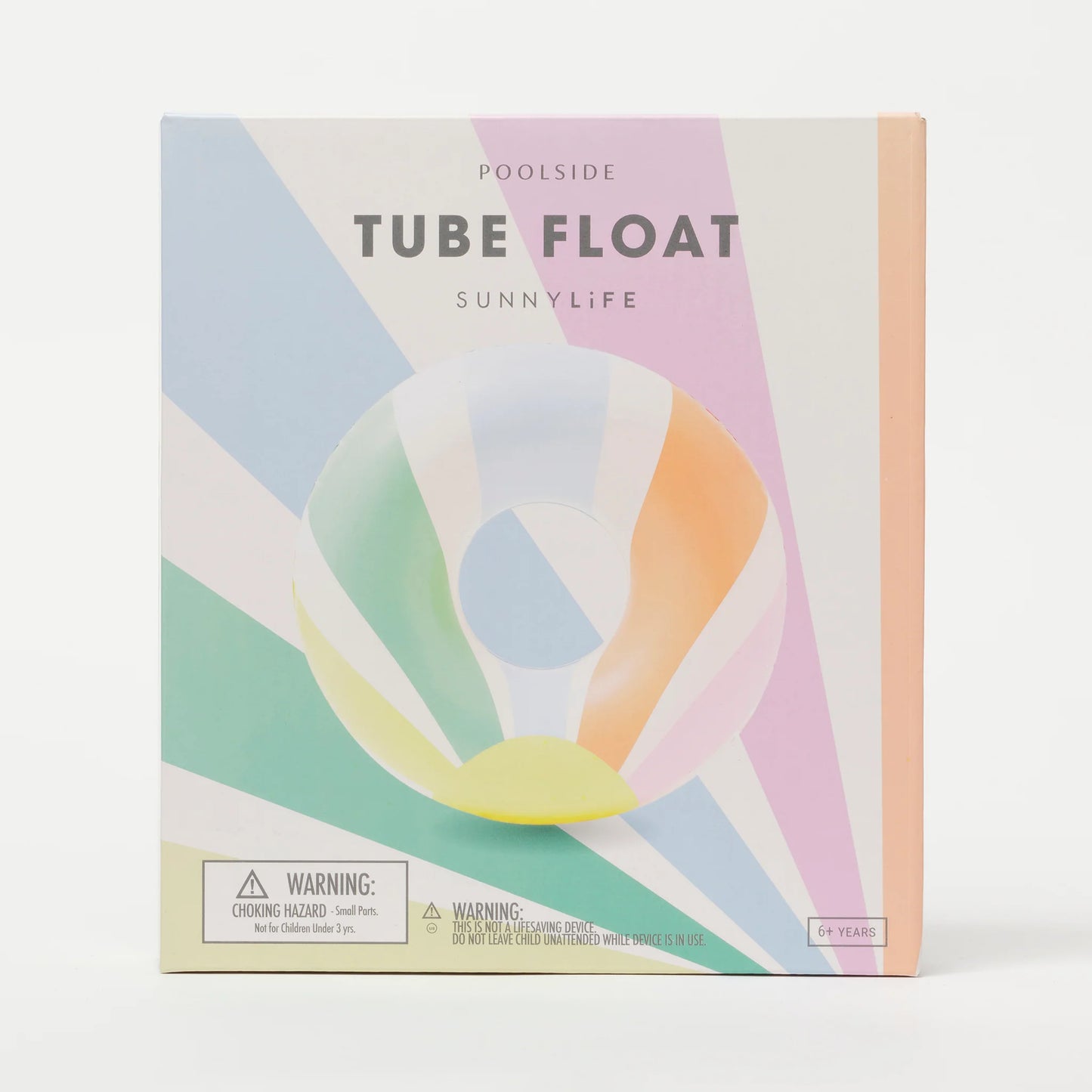 Poolside Tube Float Pastel Gelato
