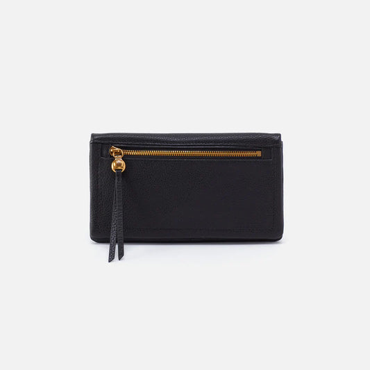 Lumen Continental Wallet- Black