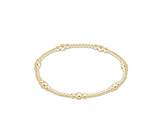 Purpose Gold 4mm Bead Bracelet