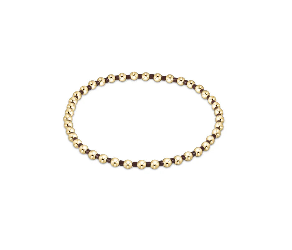 Hope Grateful Bracelet- Chocolate