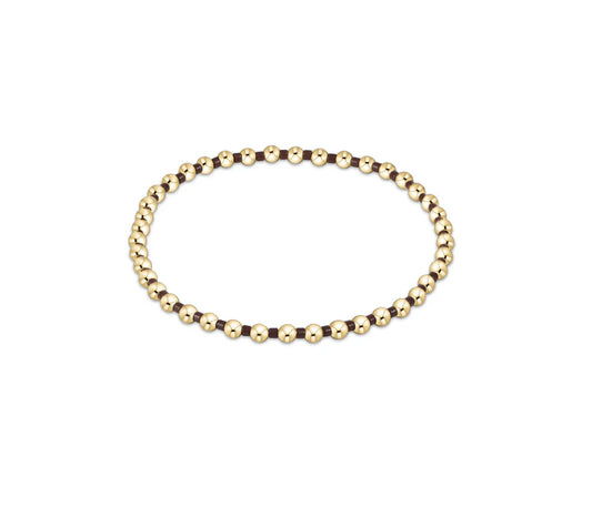 Hope Grateful Bracelet- Chocolate