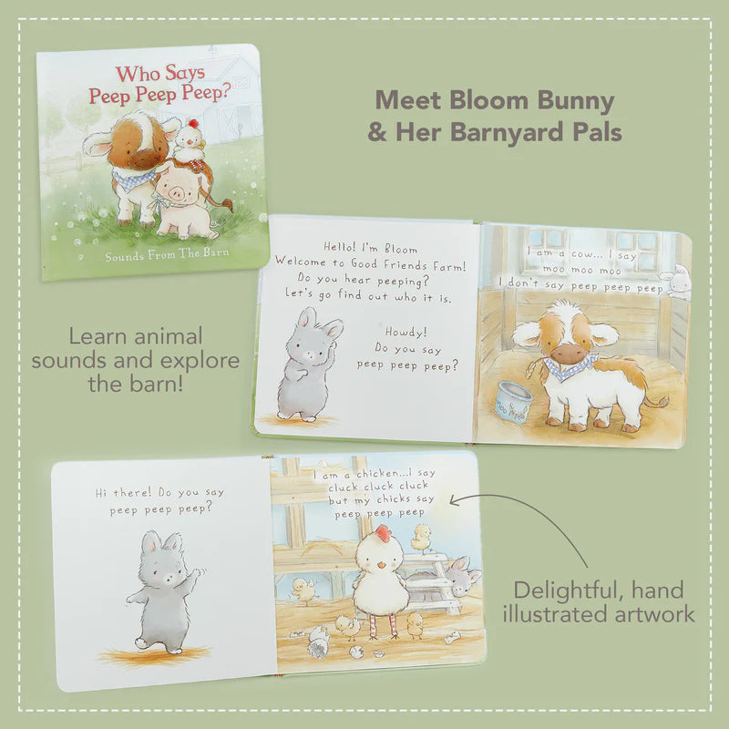 Who Says Peep Peep Peep? Board Book