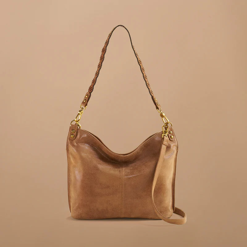 Pier Shoulder Bag In Buffed Leather