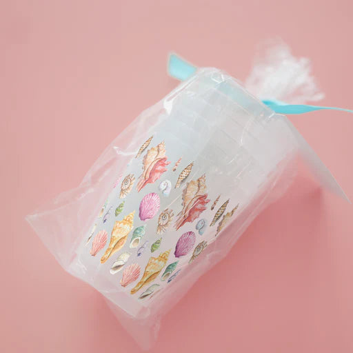 Sea Shells Frosted Cups