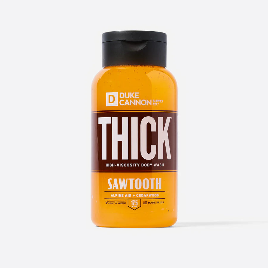 Thick Sawtooth Body Wash