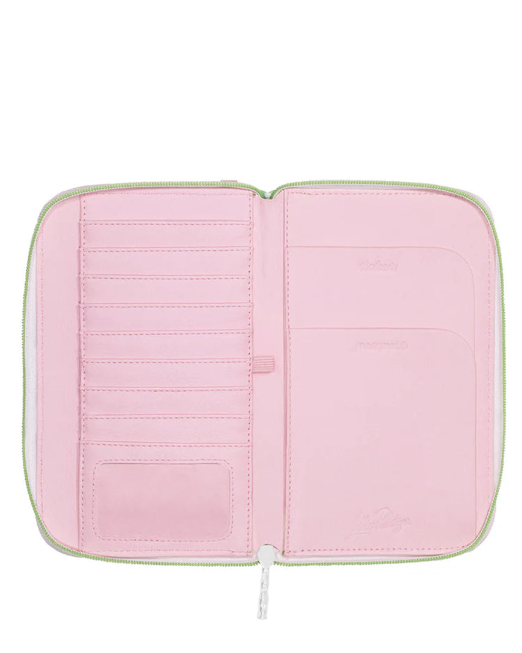 Travel Wallet, Lime Feeling Good