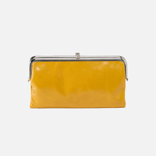 Lauren Clutch Wallet In Polished Leather