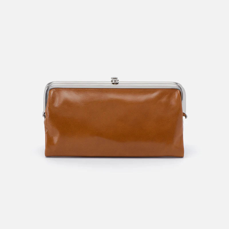 Lauren Clutch Wallet In Polished Leather