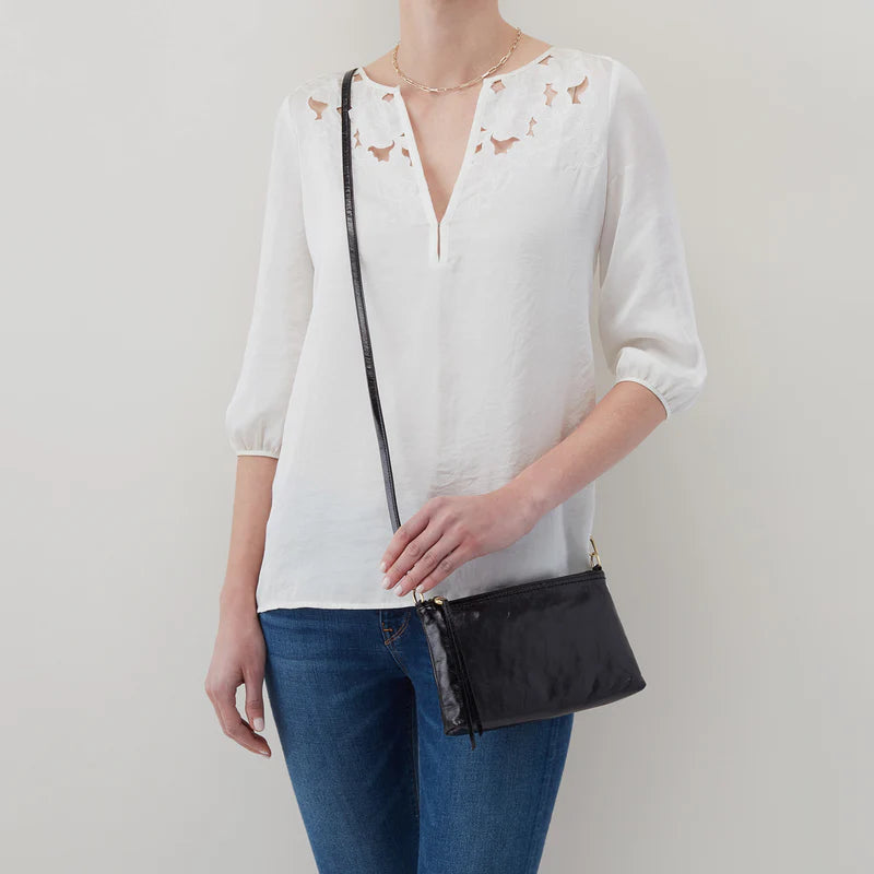 Darcy Crossbody In Polished Leather