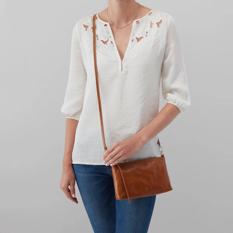 Darcy Crossbody In Polished Leather