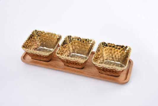 Entertaining Set - 4 Pcs. - Golden Millennium Collection