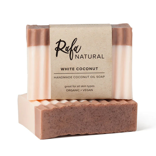 White Coconut Handmade Soap