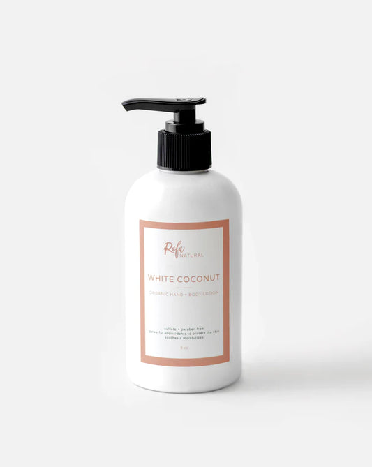 White Coconut Organic Hand & Body Lotion