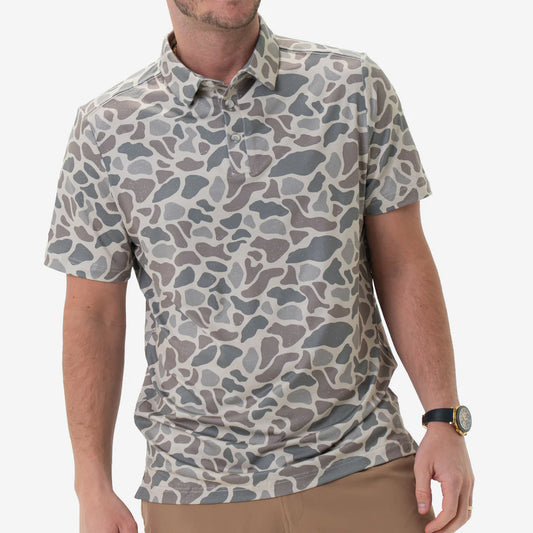 Performance Polo - Classic Deer Camo