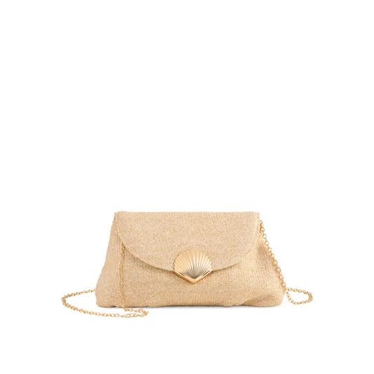 Kaia Clutch- Ivory