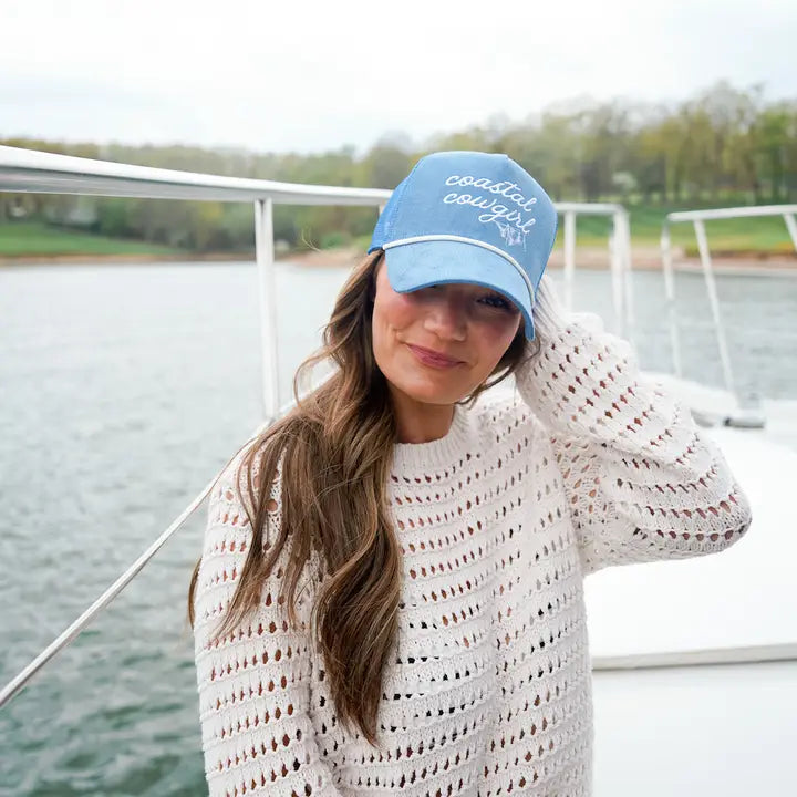 Coastal Cowgirl Trucker Hat