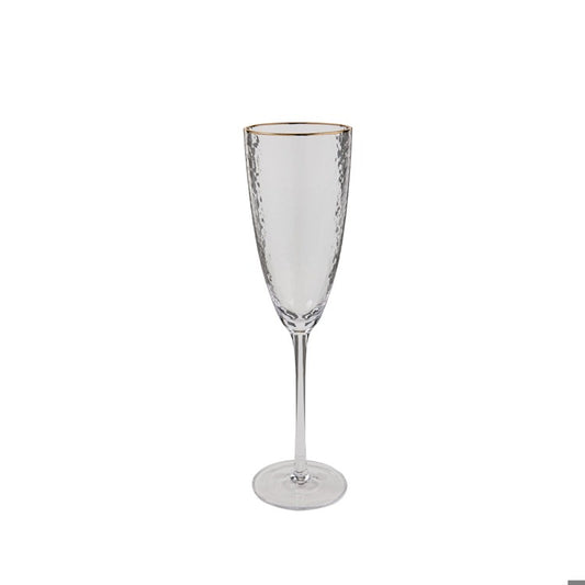 Giselle Clear Flute Champagne Glass