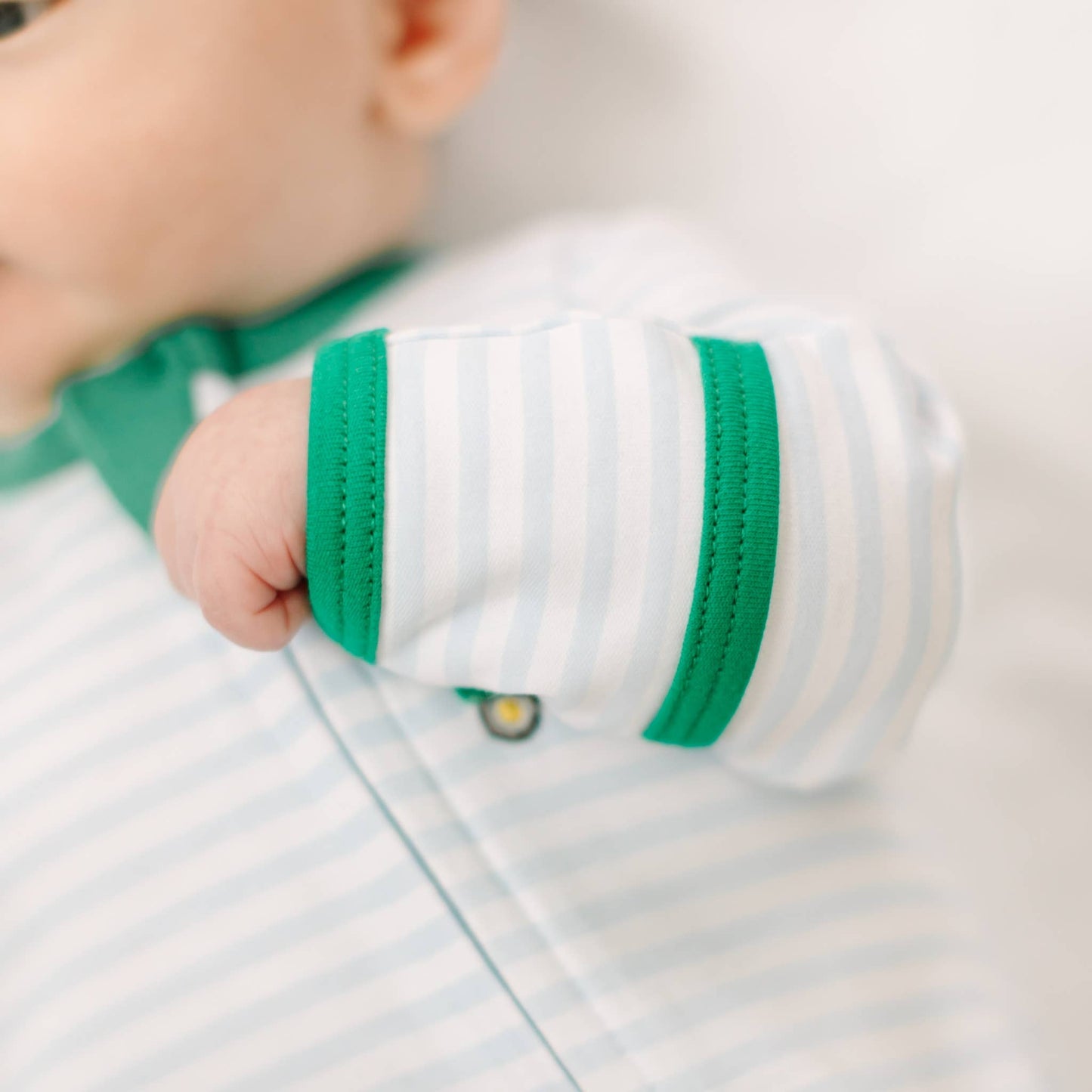 Little Farmer Applique Zip Footie - Months