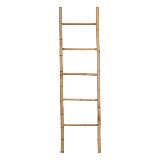 19-3/4"L x 70-3/4"H Decorative Bamboo Ladder, Natural