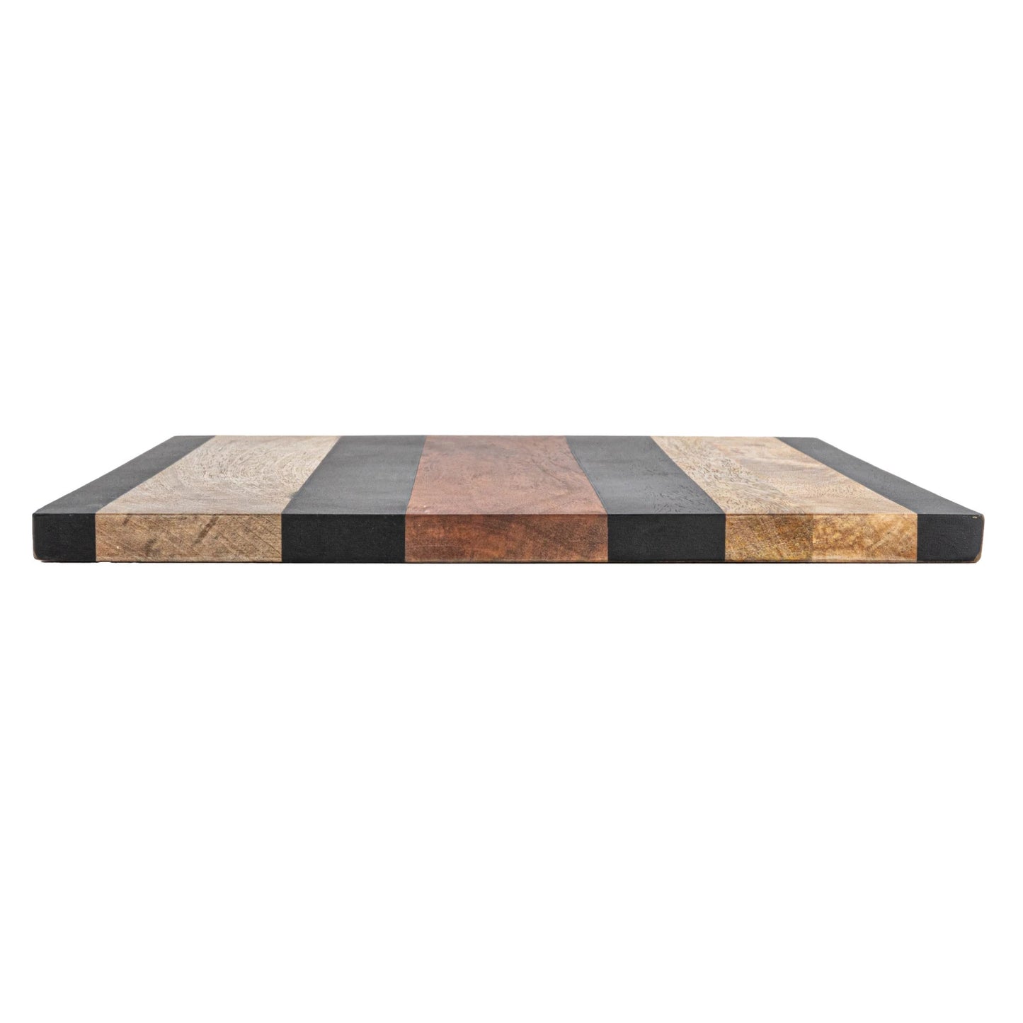 Mango Wood Cheese/Cutting Board w/Stripes