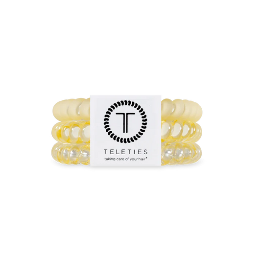 Butter Yellow Small Hair Ties