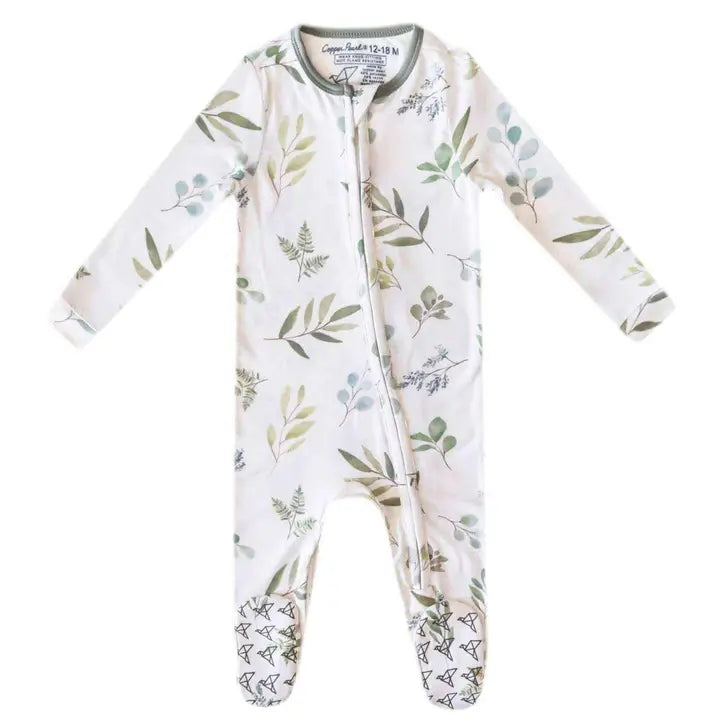 Zip Up Footie Pajama