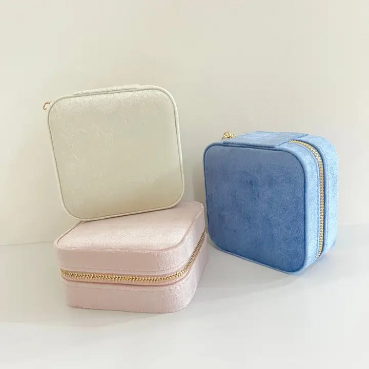 Velvet Travel Jewerly Box