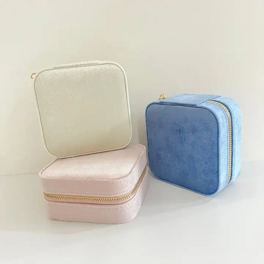 Velvet Travel Jewerly Box