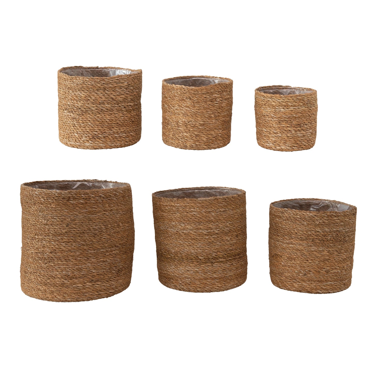 Hand-Woven Baskets set of 6